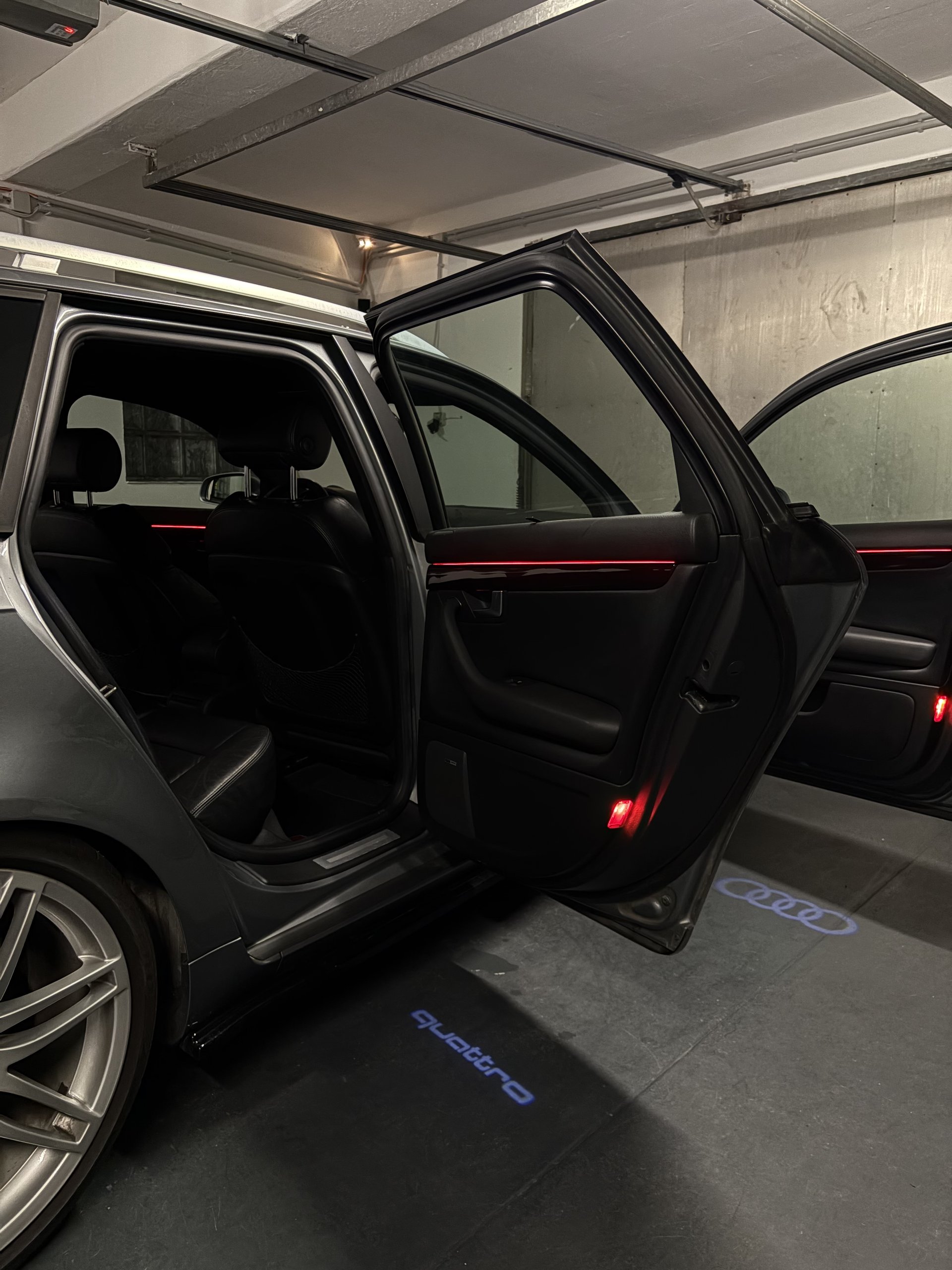 A4 B7 Ambiente offene Türen